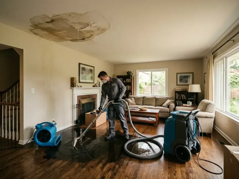 attic-pipe-burst-ceiling-drip-008 — frequently asked questions, Water Damage Restoration & Carpet Care in Barrington, NJ